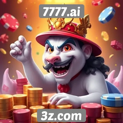Variedade de jogos disponíveis no 7777.ai